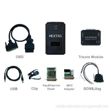 Original Microtronik HexTag Programmer V1.0.8 with BDM Funtions Get Free Tricore and MPC5XX Module Free Shipping